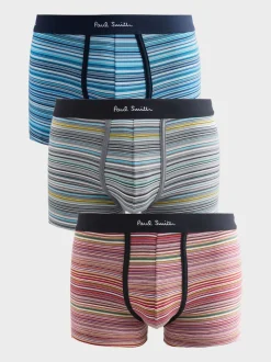 PS Paul Smith Stripe Signature Logo Band Boxers 3 Pack