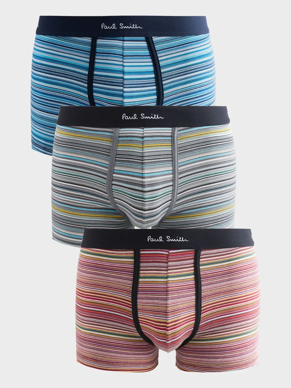 PS Paul Smith Stripe Signature Logo Band Boxers 3 Pack