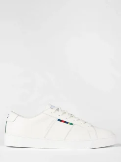 PS Paul Smith White Beech Leather Trainers