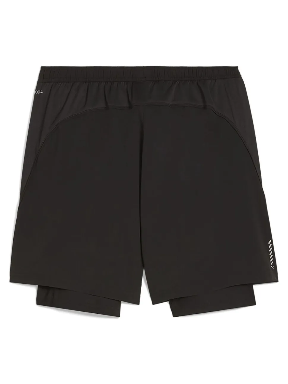 Puma Black Mens Velocity 2-in-1 Running Shorts