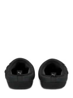Puma Black Scuff Slippers