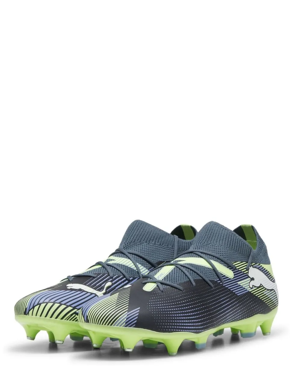 Puma Grey Mens FUTURE 7 MATCH MxSG Football Boots