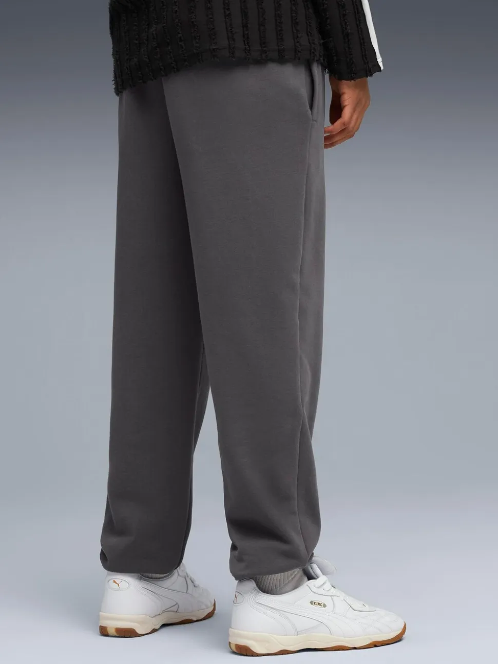 Puma Grey Wardrobe Essentials Relaxed Joggers