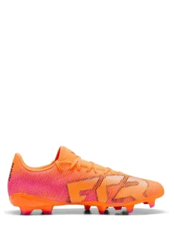 Puma Orange Mens Future 8 Play Firm Ground Football Boots