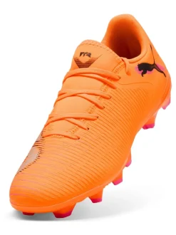 Puma Orange Mens Future 8 Play Firm Ground Football Boots