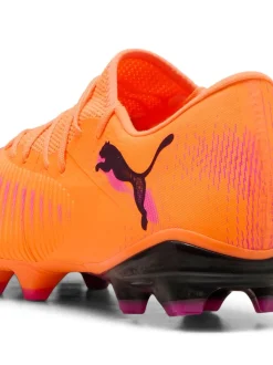 Puma Orange Mens Future 8 Match Low Firm Ground Football Boots