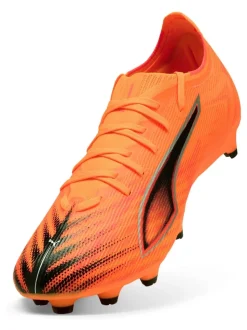 Puma Orange Mens Ultra 6 Match Firm Ground Football Boots
