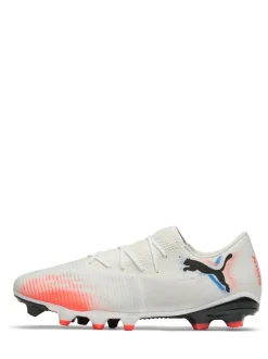 Puma White Mens Future 8 Match Low Firm Ground football Boots