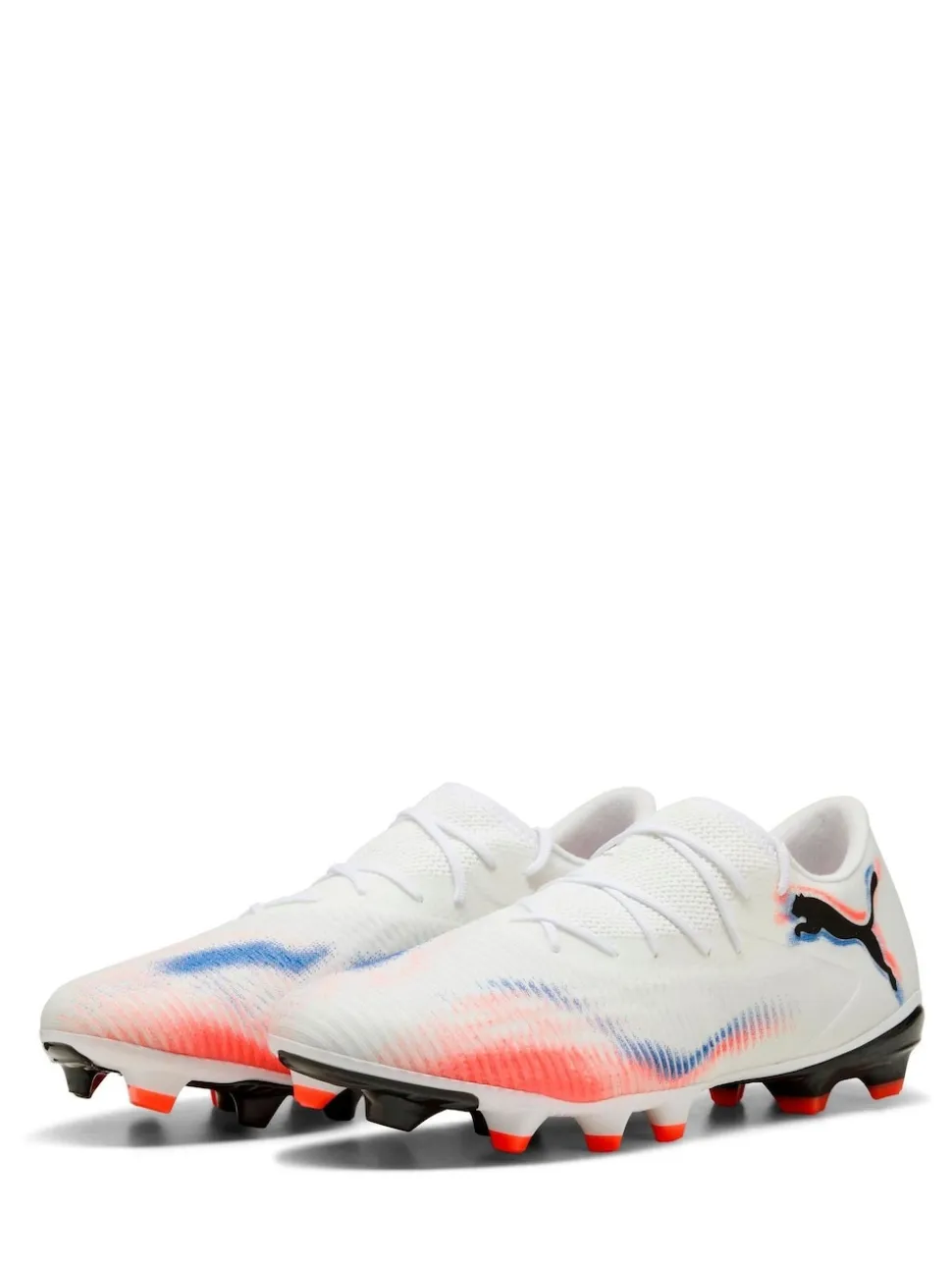 Puma White Mens Future 8 Match Low Firm Ground football Boots