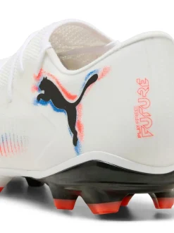 Puma White Mens Future 8 Match Low Firm Ground football Boots