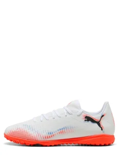 Puma White Mens Future 8 Play Astro Turf Football Boots