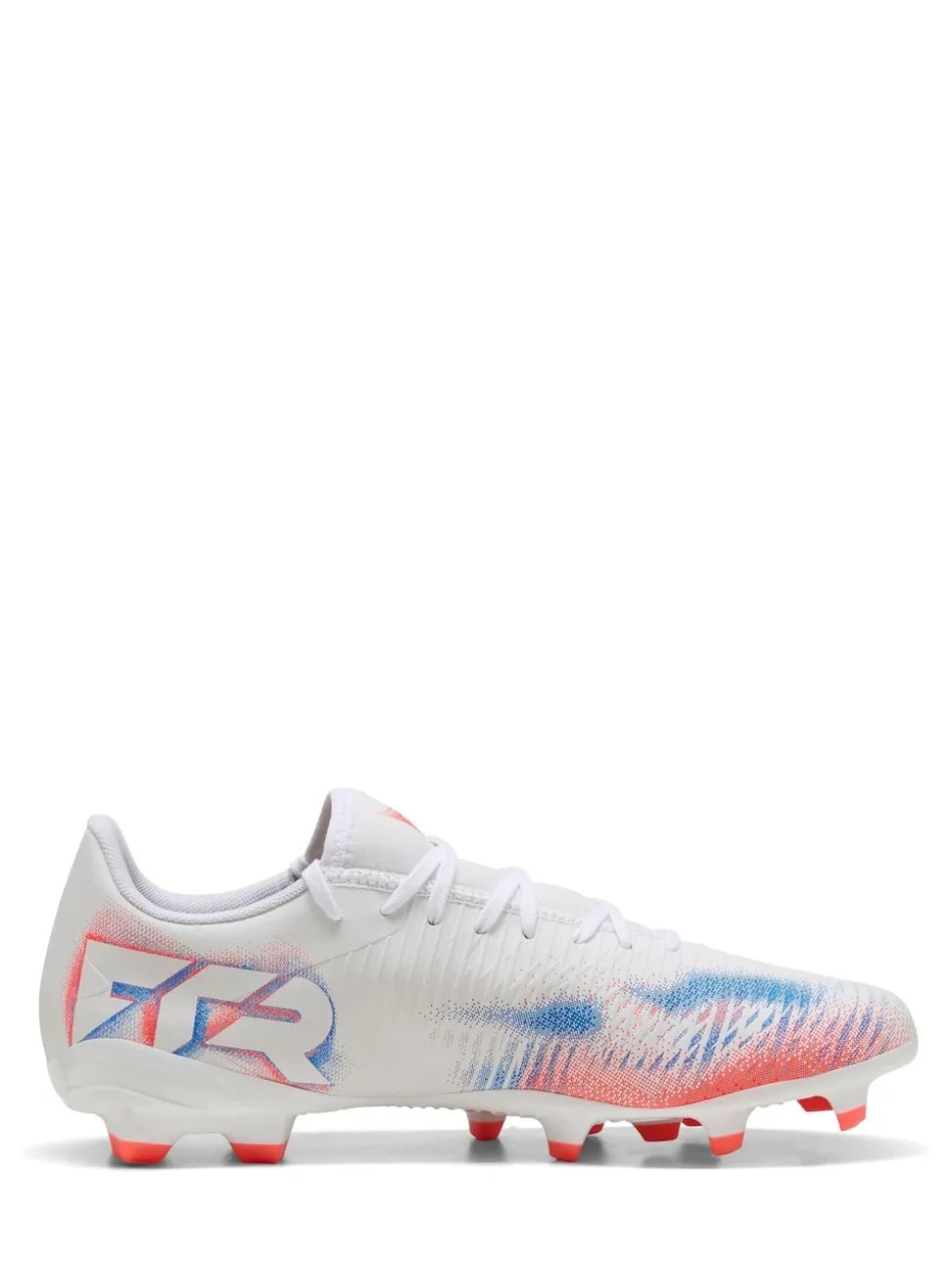 Puma White Mens Future 8 Play Firm Ground Football Boots