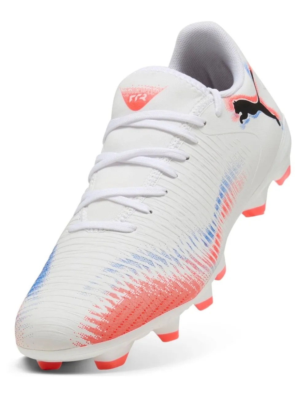 Puma White Mens Future 8 Play Firm Ground Football Boots