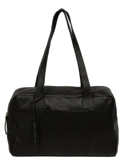 Pure Luxuries London Airgo Leather Men's Travel Cabin Black Bag