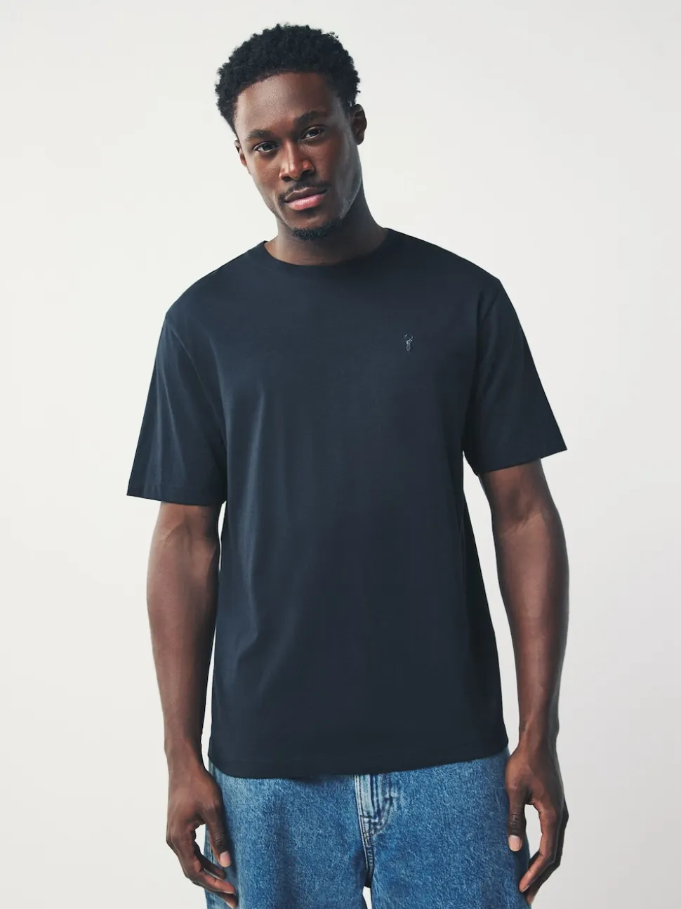 Purple / Navy Blue / Orange / Green Regular Fit T-Shirts 4 Pack