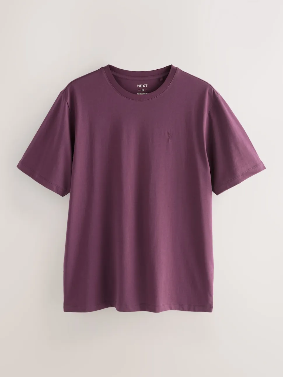 Purple / Navy Blue / Orange / Green Regular Fit T-Shirts 4 Pack