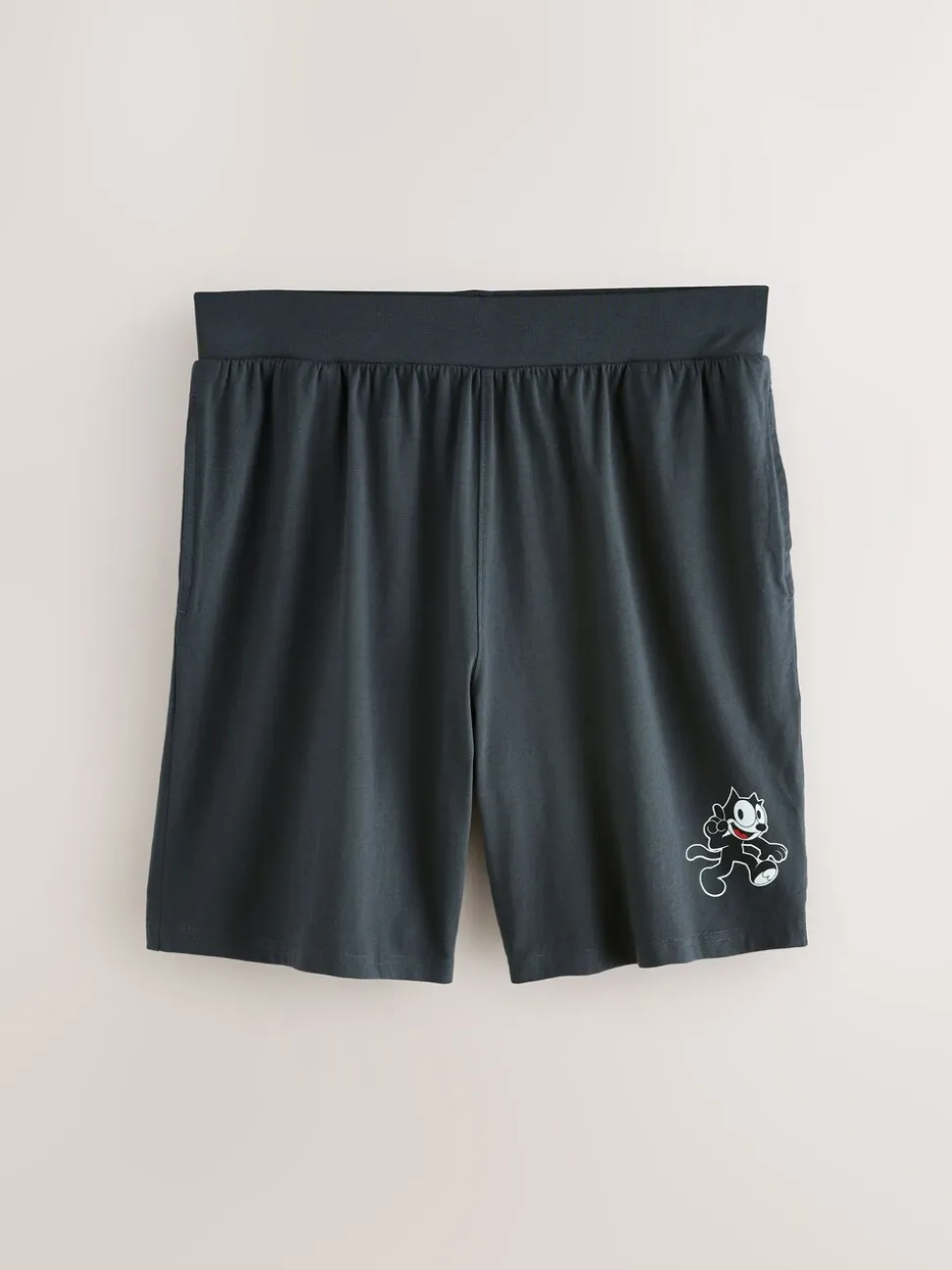 Purple Felix The Cat Jersey Short Pyjamas Set