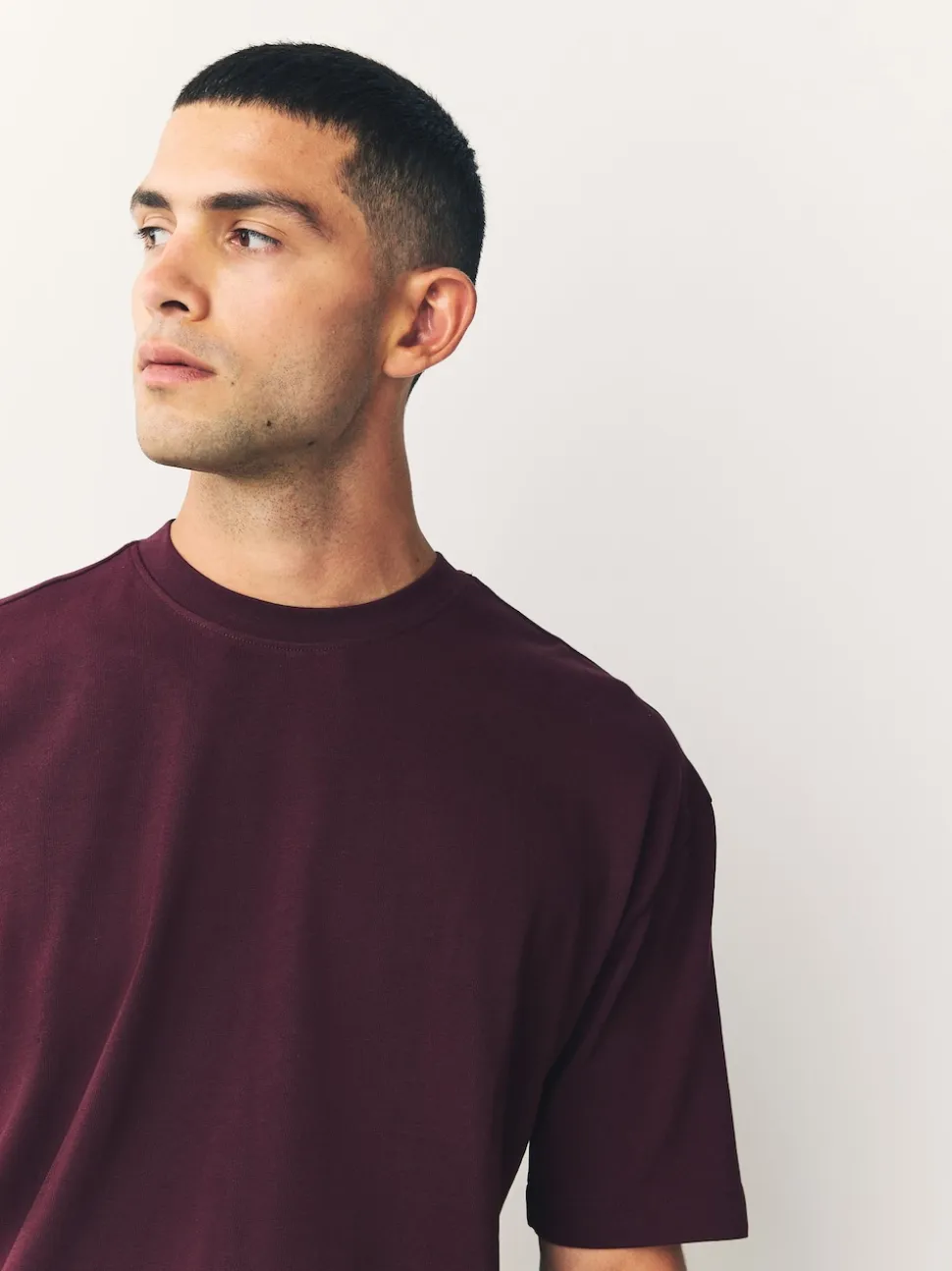 Purple Fig Relaxed Fit Heavyweight T-Shirt