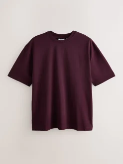 Purple Fig Relaxed Fit Heavyweight T-Shirt