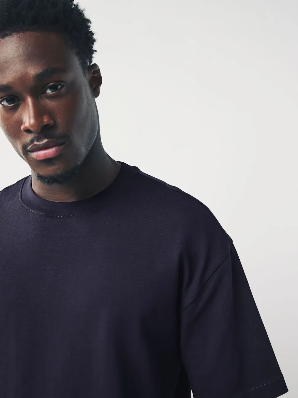 Purple Relaxed Fit Heavyweight T-Shirt