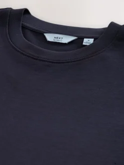 Purple Relaxed Fit Heavyweight T-Shirt