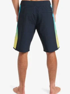 Quiksilver Black Surfsilk Holmes 20 Logo Swim Shorts