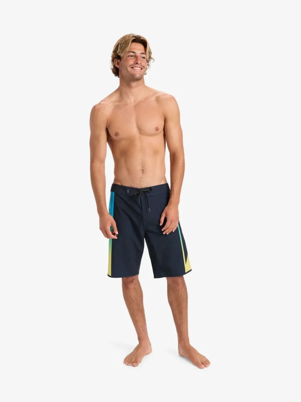 Quiksilver Black Surfsilk Holmes 20 Logo Swim Shorts