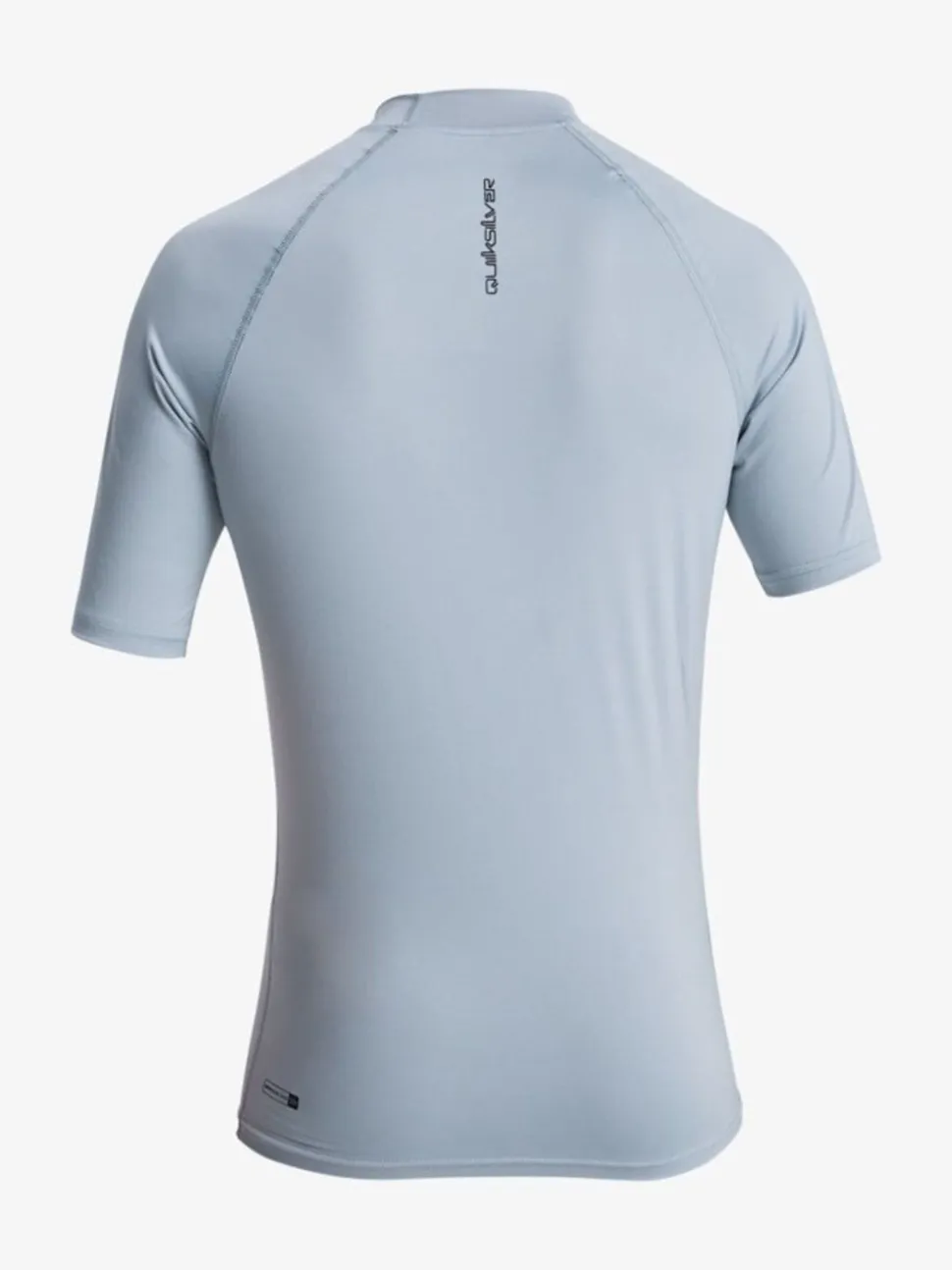 Quiksilver Blue Everyday UPF 50 Short Sleeve Logo Rash Vest
