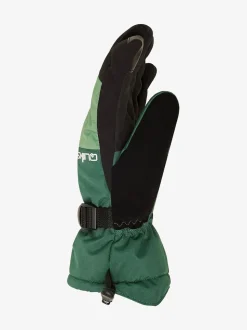 Quiksilver Green Mission Logo Ski Gloves