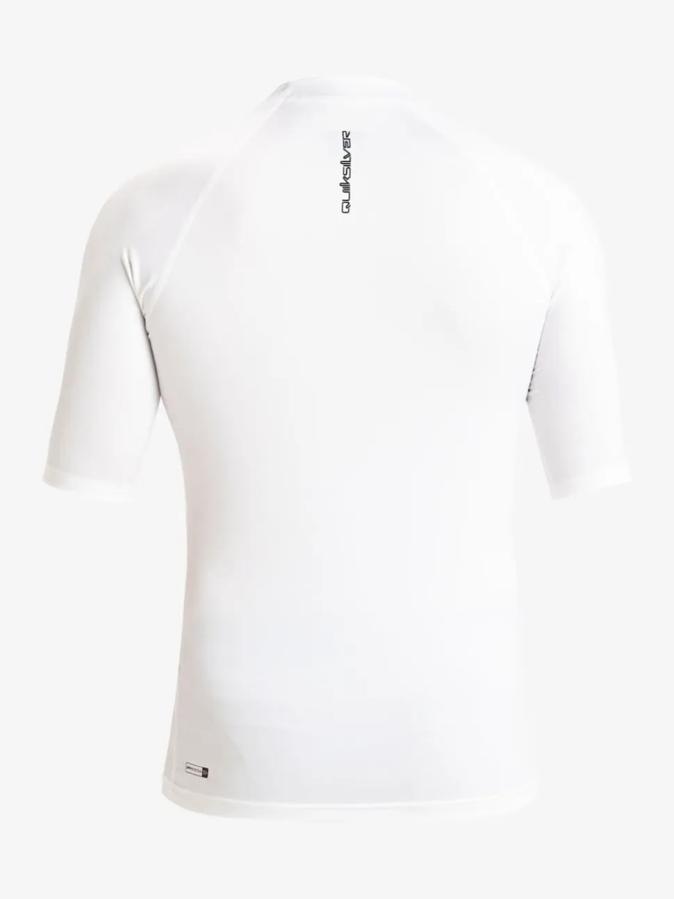Quiksilver White Short Sleeve UPF50 Rash Vest