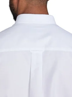 Raging Bull Long Sleeve Classic 100% Cotton Oxford White Shirt