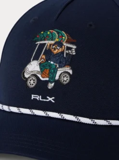 Ralph Lauren Blue Golf Bear Cap