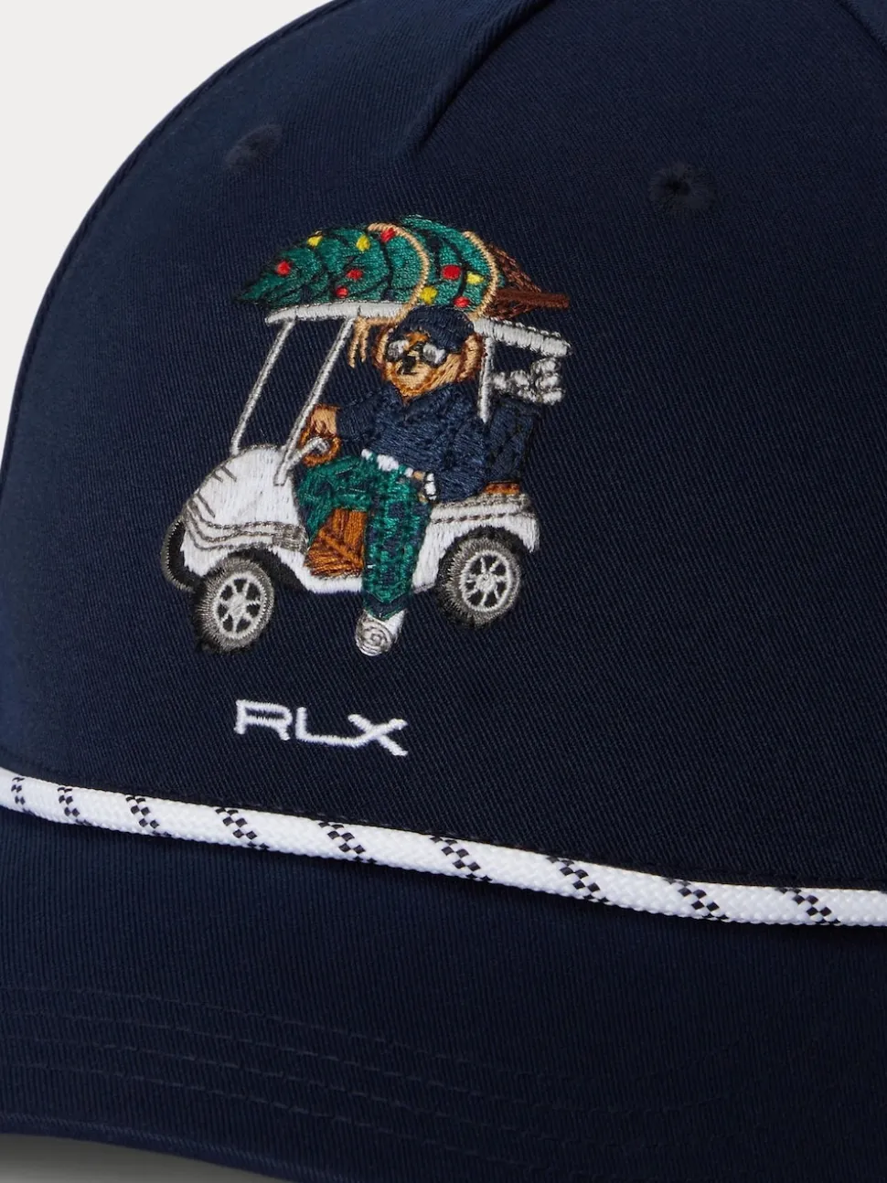 Ralph Lauren Blue Golf Bear Cap