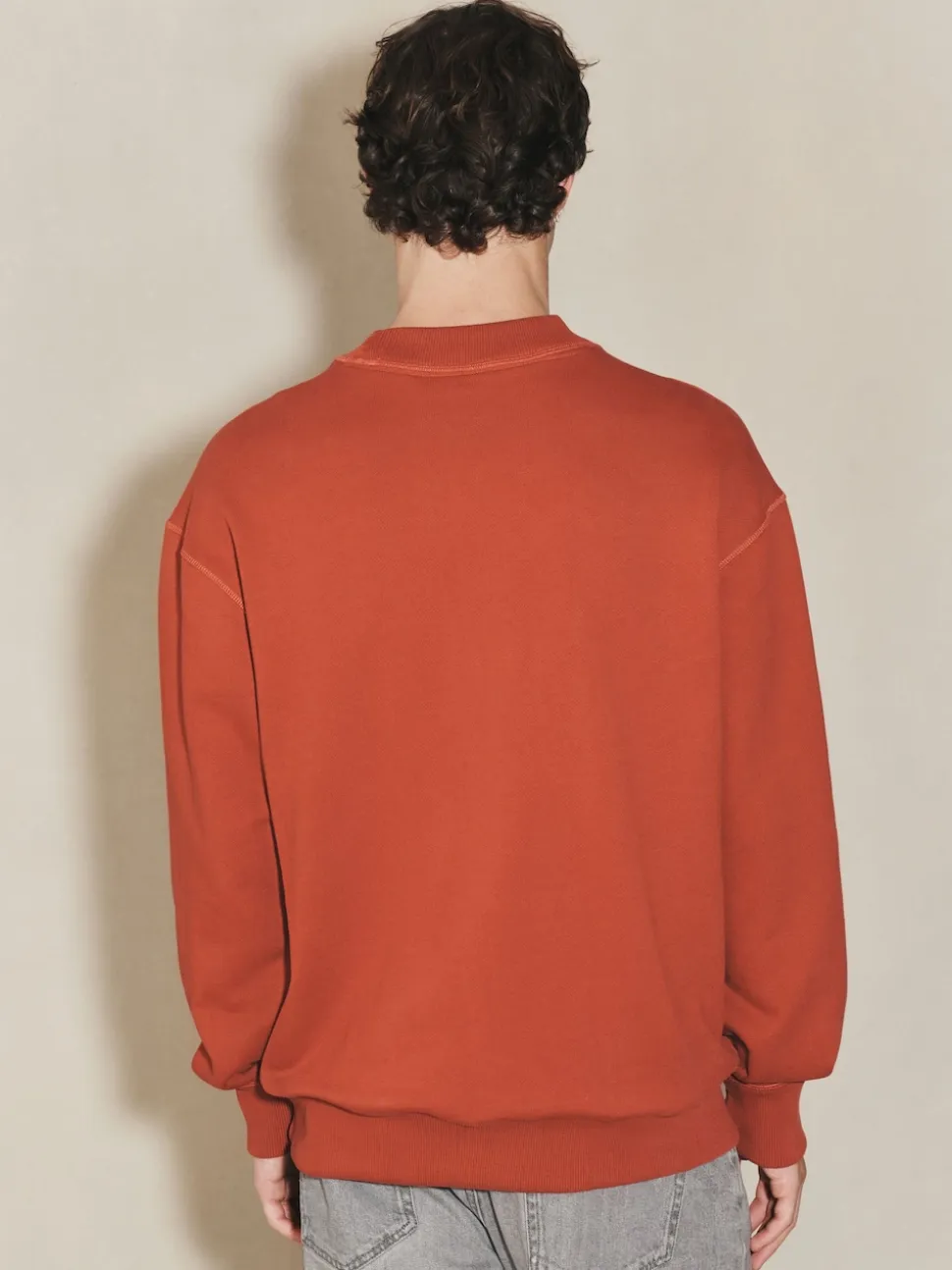Red EDIT Long Sleeve Sweatshirt