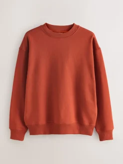 Red EDIT Long Sleeve Sweatshirt