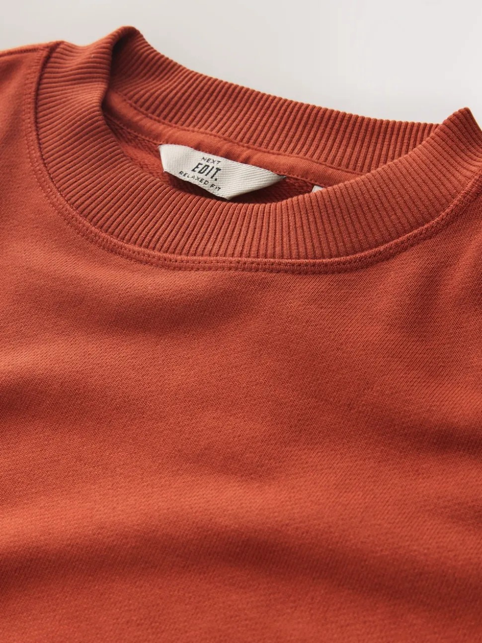 Red EDIT Long Sleeve Sweatshirt