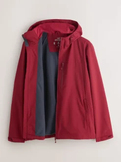 Red Shower Resistant Anorak Jacket