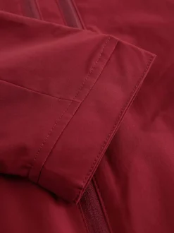 Red Shower Resistant Anorak Jacket