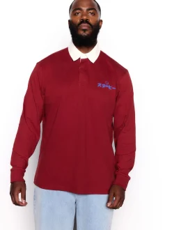 Red Snoopy Rugby Shirt