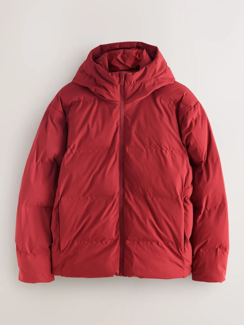 Red ThermoGen Shower Resistant Puffer Jacket