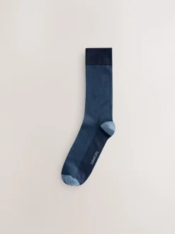 Red/Green/Blue Herringbone Pattern Modal Signature Socks 4 Pack