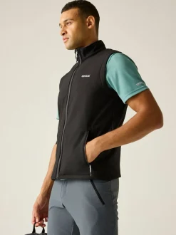 Regatta Black Bradwell III Softshell Gilet