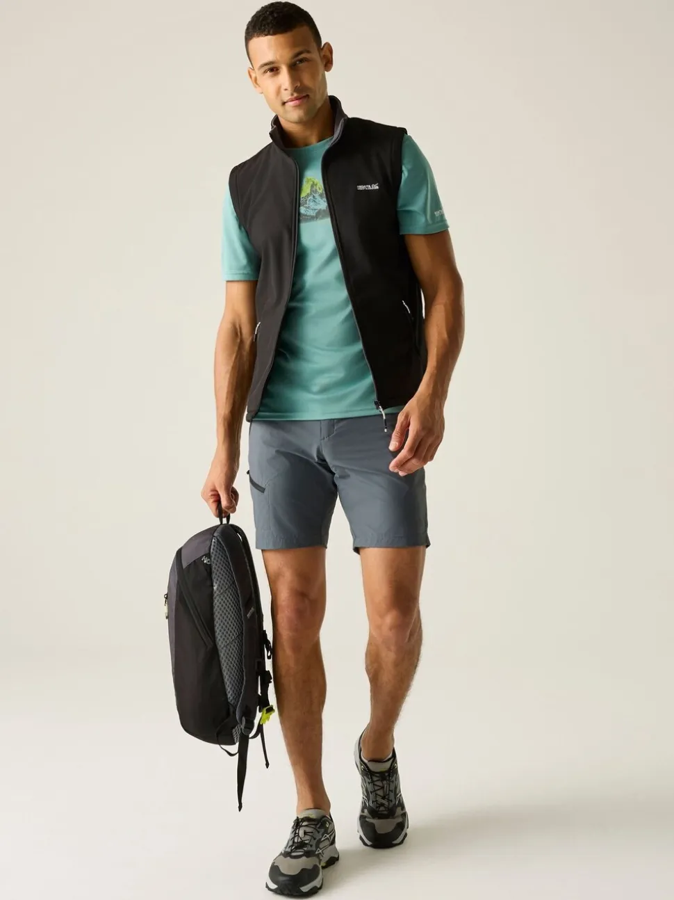 Regatta Black Bradwell III Softshell Gilet
