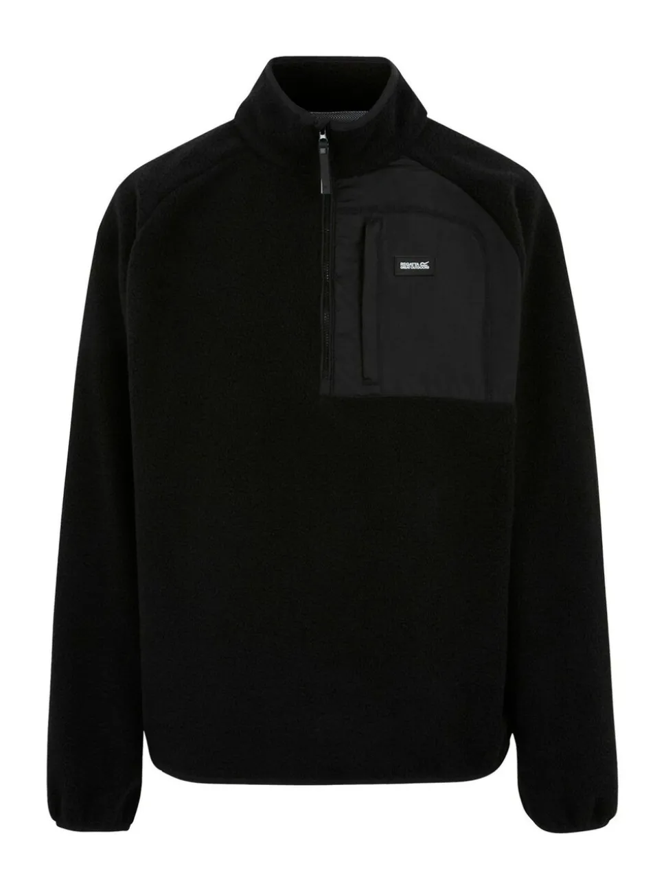 Regatta Black Frankie Borg Half Zip Fleece