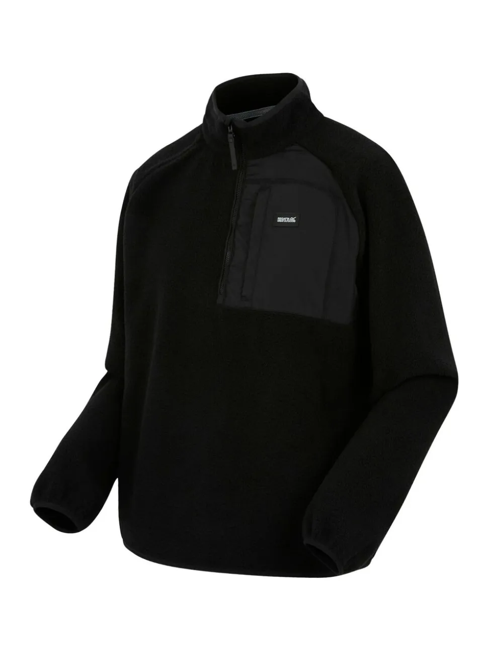 Regatta Black Frankie Borg Half Zip Fleece