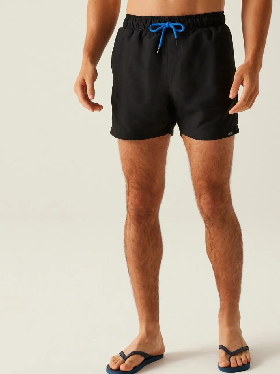 Regatta Black Mens Mawson Swim Shorts