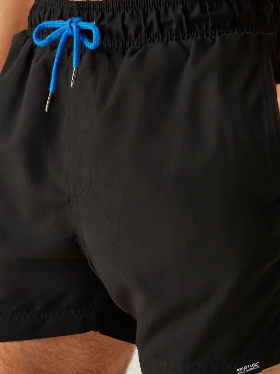 Regatta Black Mens Mawson Swim Shorts