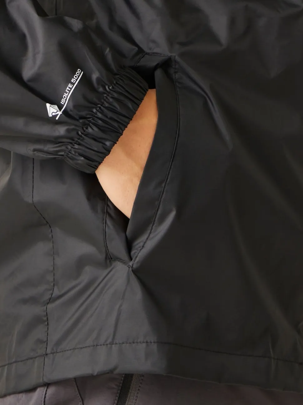 Regatta Black Mens Waterproof Pack It Jacket III