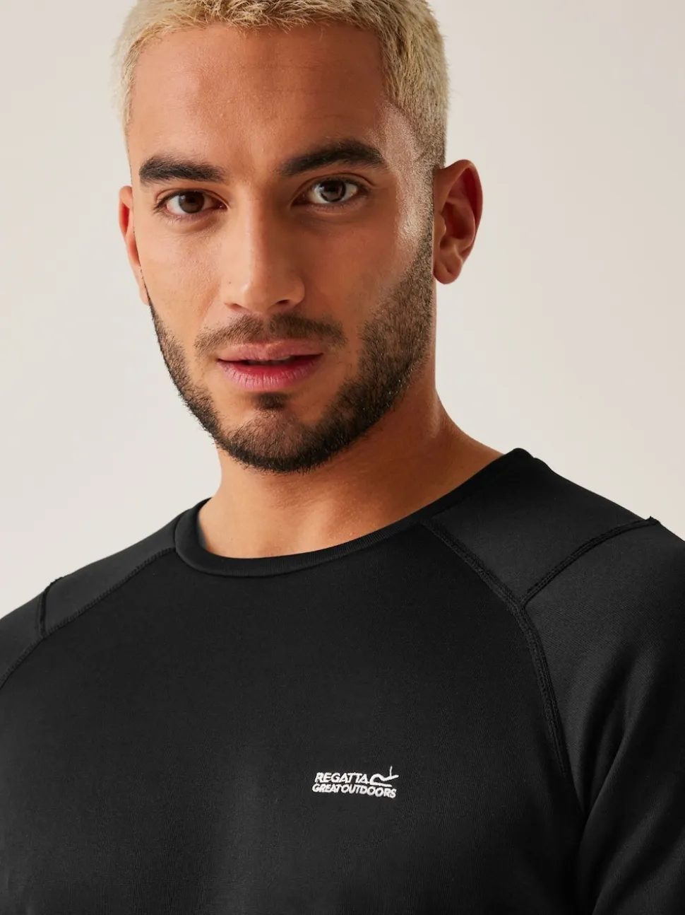 Regatta Black Thermal Base Layer Set
