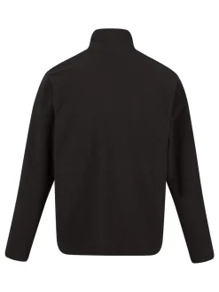 Regatta Black Thompson Fleece Zip Neck